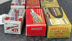Imperial, Peters, Xpediter, & Quik-Shok .22 LR Ammo