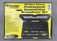 Wheeler 89-Piece Deluxe Professional Gunsmithing Screwdriver Set