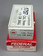 Made In U.S.A. & Federal 9mm Ammo
