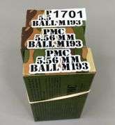 PMC 5.56 MM Ball M193 Ammo (60 Rounds)