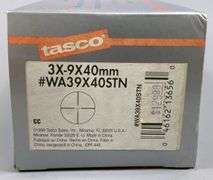 Tasco World Class Wide Angle RifleScope 3x9x40mm