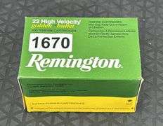 Remington High Velocity .22 Short (500 Rounds)