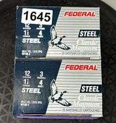 Federal Steel 12 Ga. 3” 4 Shot (2 Boxes)
