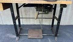 Singer 111w152 Industrial Sewing Machine & Table