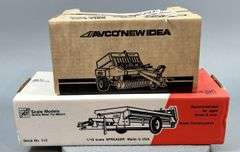 New Idea Bale King Round Baler & Spreader