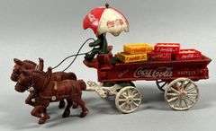 Coca-Cola Horse Drawn Delivery Wagon