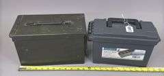 (2) Empty Ammo Cans