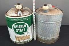 Pair of 5 Gallon Gas Cans