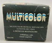 MulticolorReticle RifleScope 3- 9x40mm