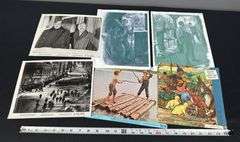 1956 Calendar Pages, John Wayne Picture, “Doctor Zhivago” Pictures, & Misc Illustrations