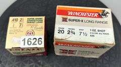 Partial Box .410 Gauge Shotshells & Box of Winchester 20 Gauge
