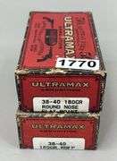 Ultramax 38-40 180 Gr. Round Nose (100 Rounds)