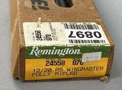Remington Model 12/20 wing master Fully Rifled 870 Shotgun Barrel