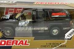 Federal Team NWTF 1/18 Scale Chevy Suburban with 12 Ga Turkey Shot Shells