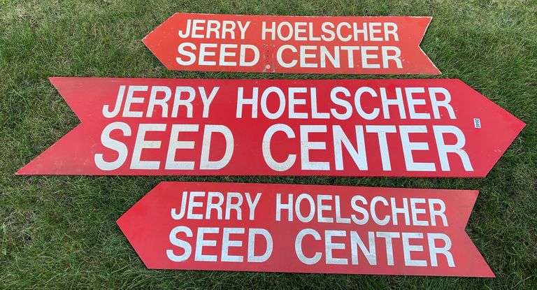 (3) Jerry Hoelscher Seed Signs image
