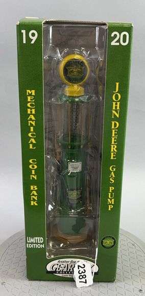 John Deere Has Pump Mechanical Coin Bank image