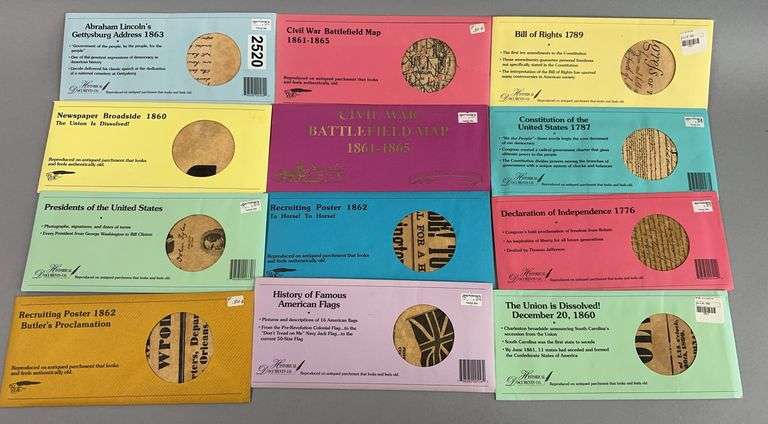 Historical Documents Co. Reproduced American Historical Documents image