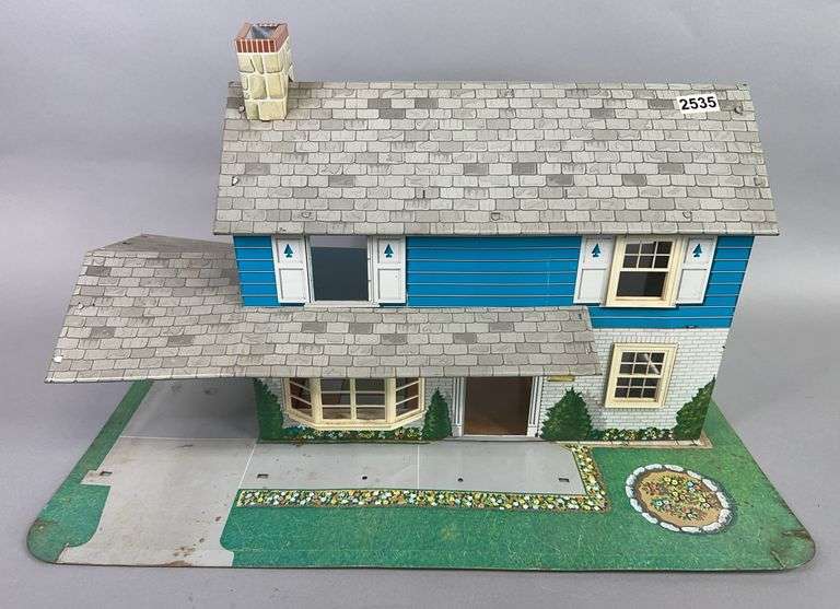 Vintage Metal Doll House image