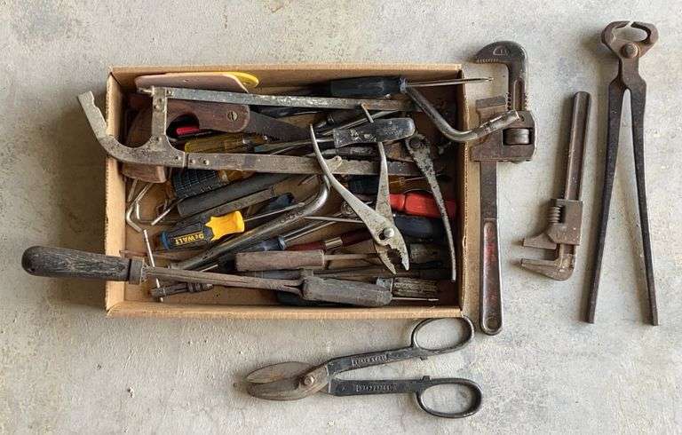 Solder Irons, Saws, and Screw Drivers image