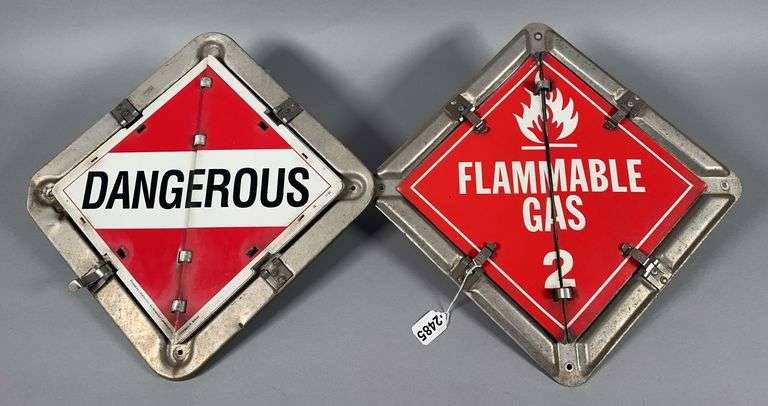 Semi Trailer Flip Content Signs image