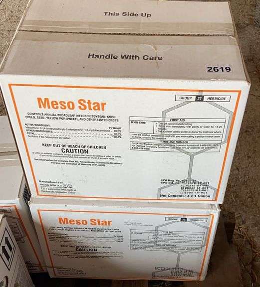 Two Cases of Four Gallons Meso Star Herbacide image