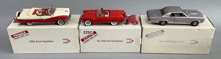 Ford & Pontiac Model Die Cast Cars image