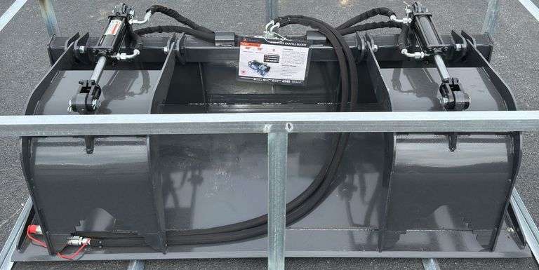 Skid Steer Grapple Bucket Model GB-11-72W image