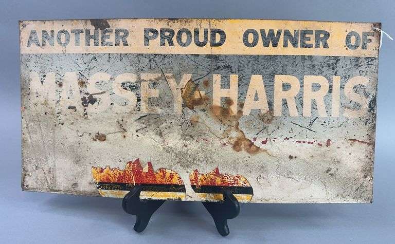 Massey Harris Metal Sign image