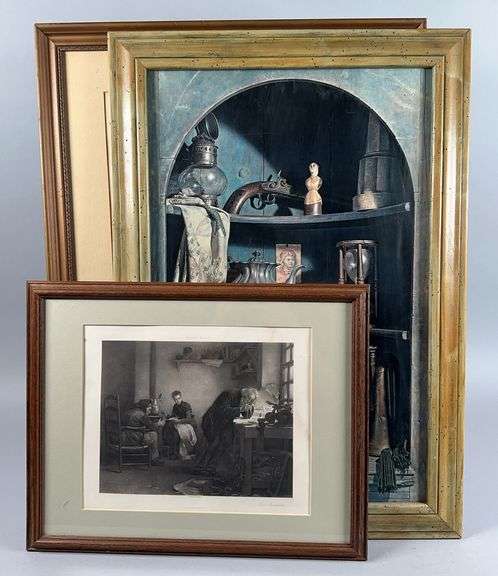 (3) Framed Artwork image