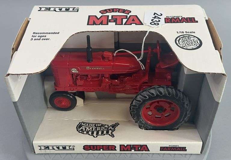 McCormick Farmall Super M-TA Die Cast Tractor image