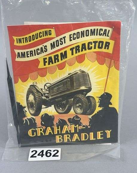 Graham Bradley Farm Tractor Pamphlet With Tool image