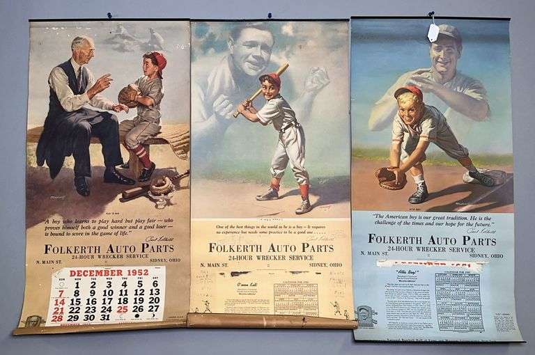 (3)Folkerth Auto Parts Calendar image