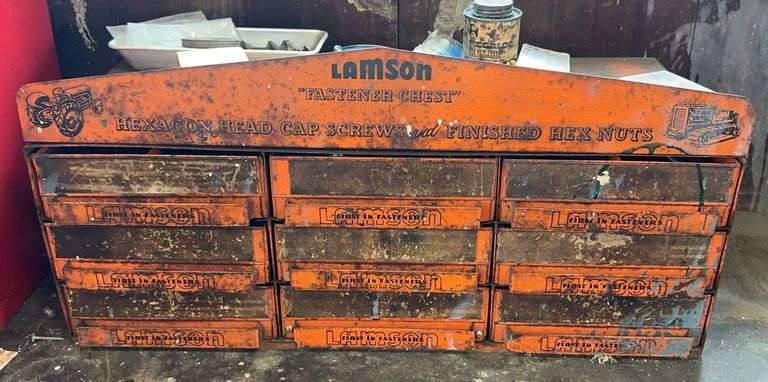 Lamson “Fastener Chest” & Contents image