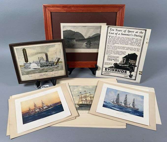 Sail Boat & Boat Printings image