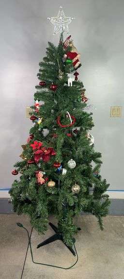 Christmas Tree With Ornaments image