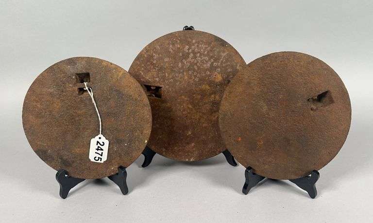 Three Cast Stove Top Covers image