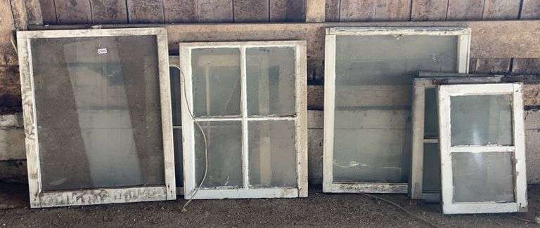 Assorted Old Barn Windows image