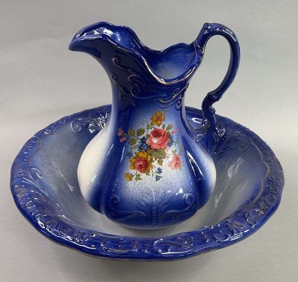 Wash Bowl And Pitcher image