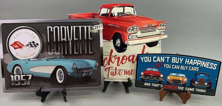 Chevrolet Advertisement Signs & Car Sign image
