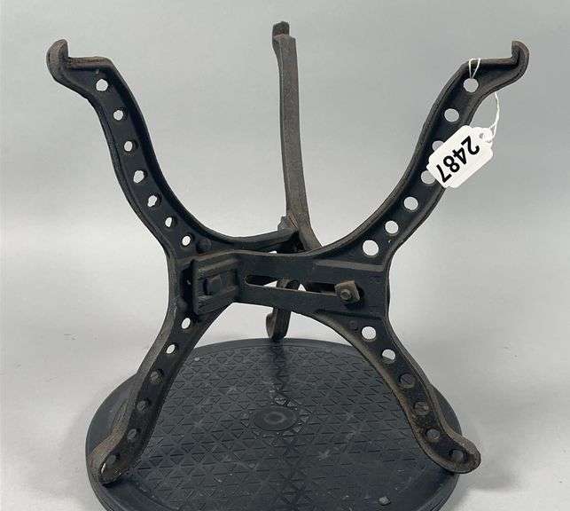 Vintage Cast Iron Tripod Stand image