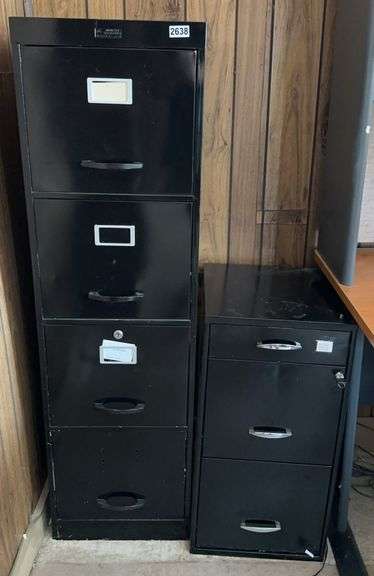 Two Drawer and Four Drawer File Cabinets image