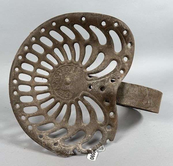 Cast Iron Tractor Seat image