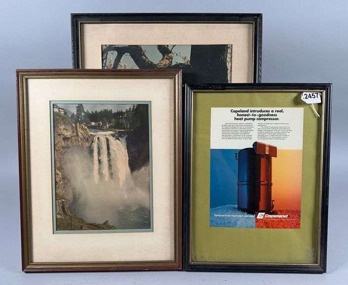 Copeland Advertisement and Two Historical Photo Prints image