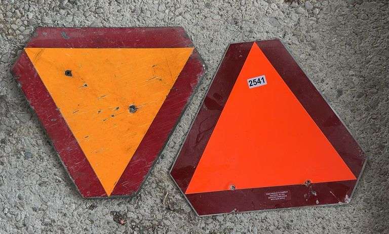 Lot of 2 SMV Signs image