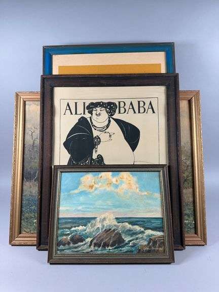 (4) Framed Artwork Pieces image
