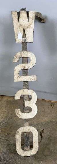 W230 Railroad Mile Marker Sign image