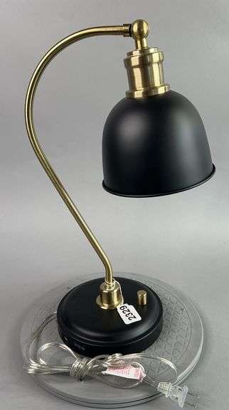 Black and Gold Modern Desk Lamp image