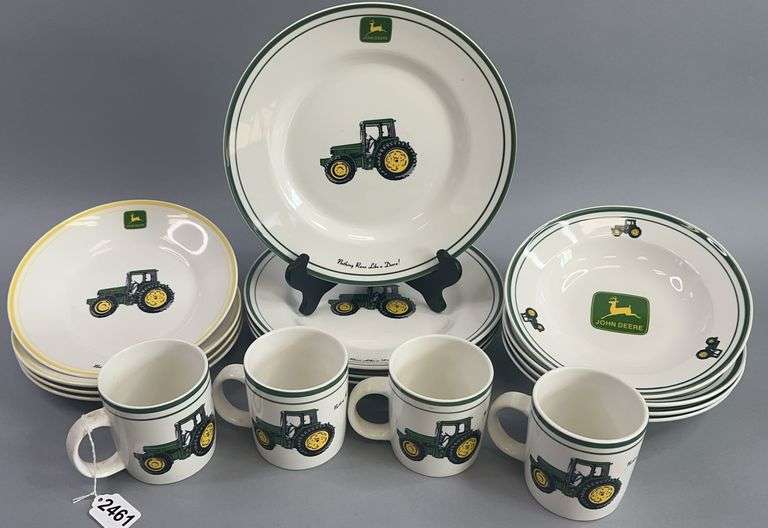 John Deere Dishes Place Setting For Four image