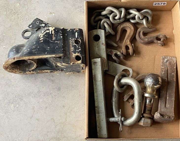 Chain Hooks, Splitting Wedge, 2" Ball, and Hitches image