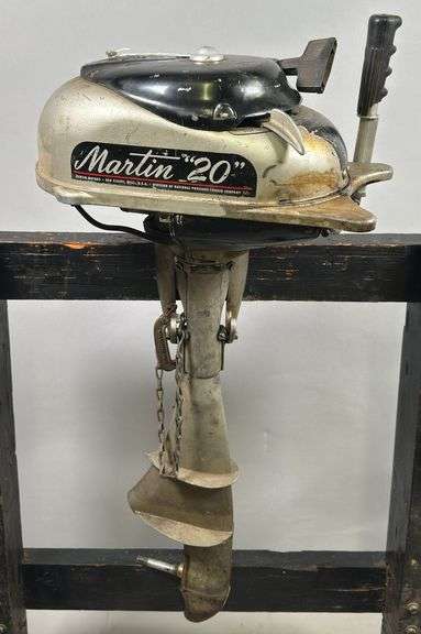 Martin “20” Boat Motor SN: A 10960 image
